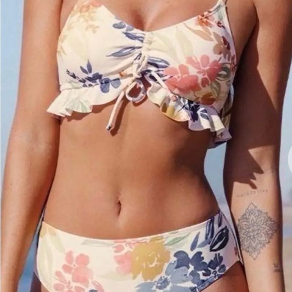 Floral Bikini Bottom